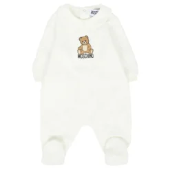 Ivoor Rompers Set met Teddy Bear