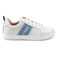 Ivoor Sneakers met Denim Band