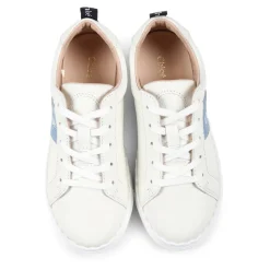 Ivoor Sneakers met Denim Band