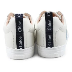 Ivoor Sneakers met Denim Band