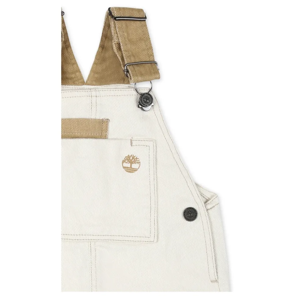 Ivoor tuinbroek met boomversiering