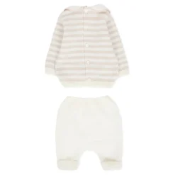Ivoor Wol Trui en Broek Set