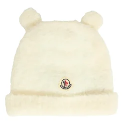 Ivoor Wolmix Geribbelde Beanie