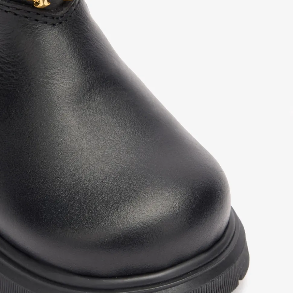 Jaguar Skin Buckle Boots