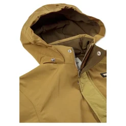 Jas met capuchon verborgen in kraag