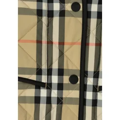 Jas met een geruit patroon