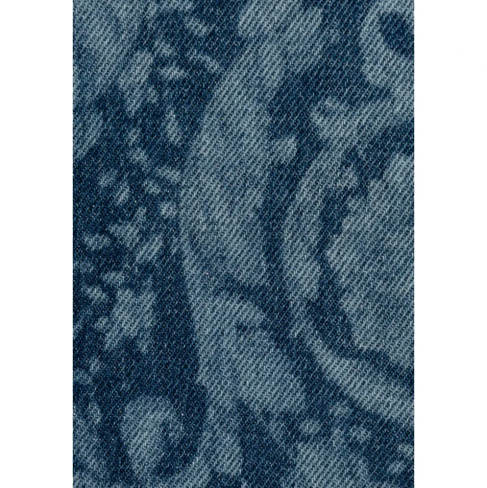 Jeans met barocco-patroon