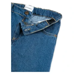 Jeans met bedrukt logo