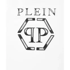 Jersey T-shirt Ronde Hals SS Strass Hexagon