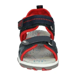 Jongenssandaal Blauw Dessin Rubberen Zool