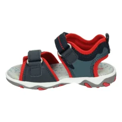 Jongenssandaal Blauw Dessin Rubberen Zool