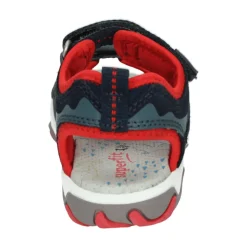 Jongenssandaal Blauw Dessin Rubberen Zool