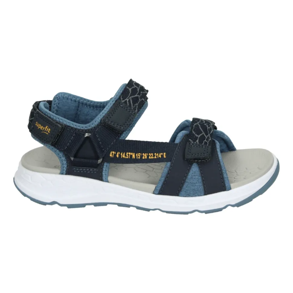 Jongenssandaal Blauwe Rubberen Zool