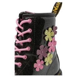 Junior 1460 Glitter & Flower Applique Veterlaarzen