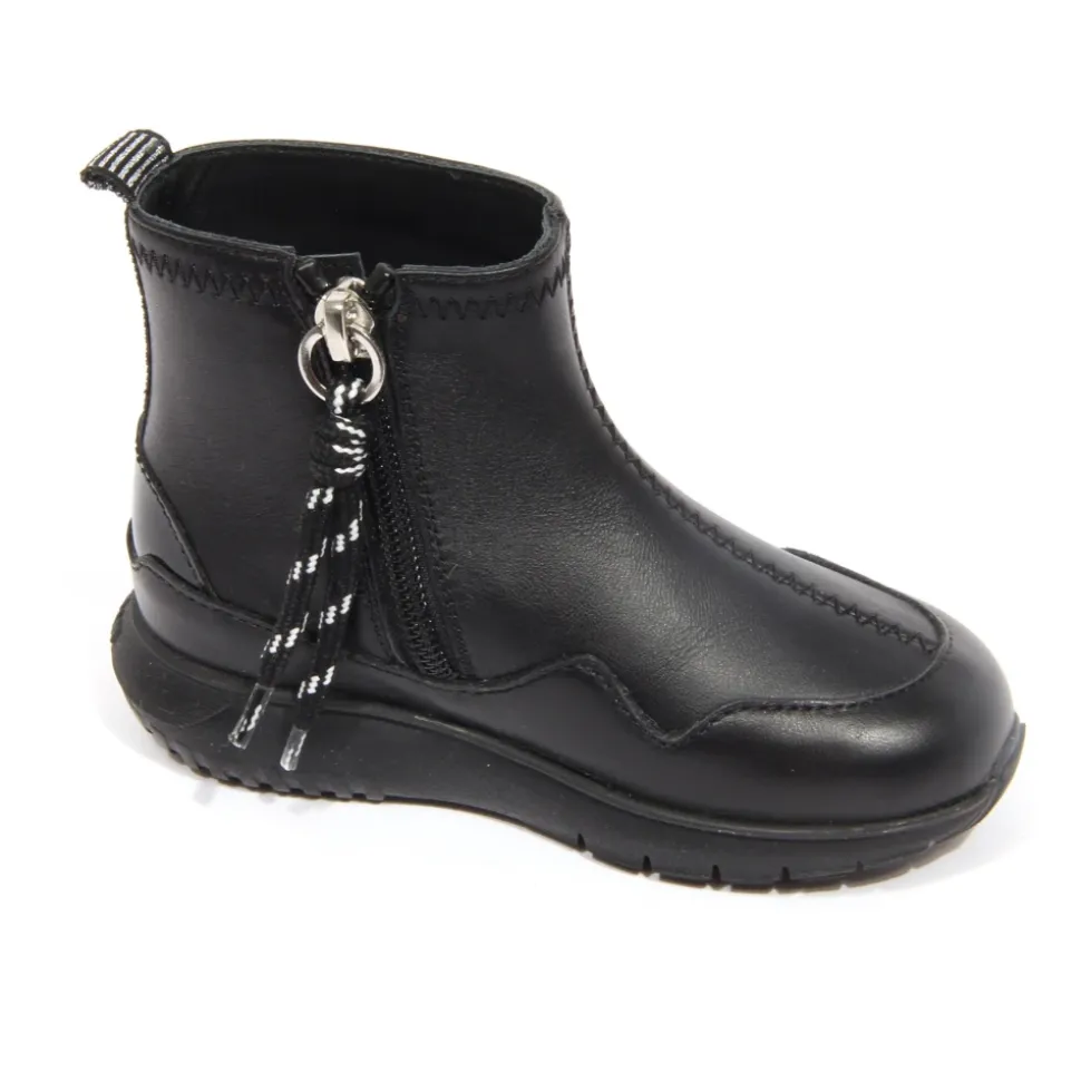 Junior Leren Chelsea Boots met Rits