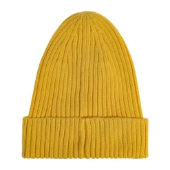Katoenen Beanie met Logo Patch