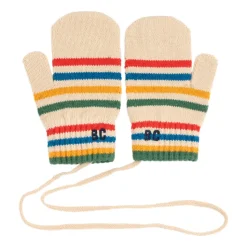 Katoenen handschoenen met geborduurd logo