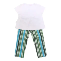 Katoenen Set met Groen Design