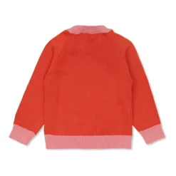 Katoenen trui met ronde hals