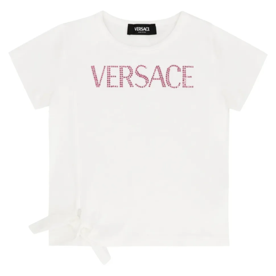 Katoenen T-shirt met ronde hals