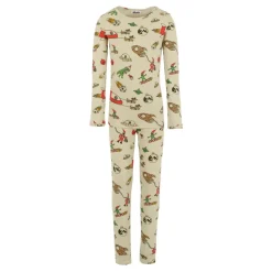 Kerst Alien Print Pyjama Set