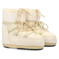 Kid Icon Enkellaarsjes Crème