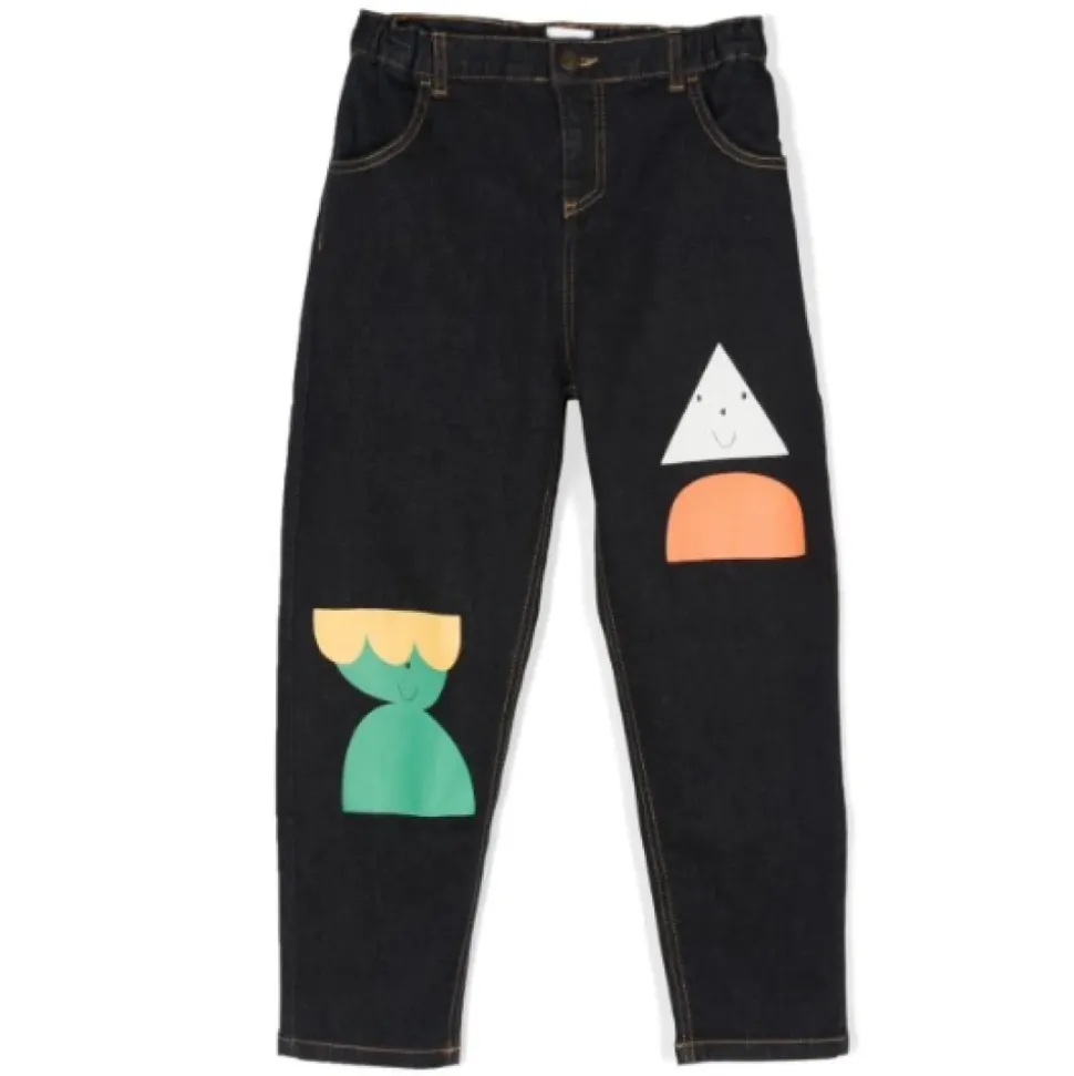 Kids Denim Broek Funny Friends Design