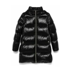 Kids Puffer Jacket Zwarte Dons