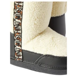 Kinder Sneeuwlaarzen Shearling Leren Afwerking