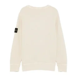 Kinderen Beige Crewneck Sweatshirt Badge