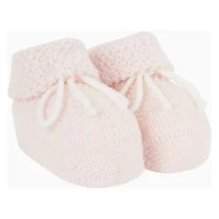 Kinderen effen roze rijstgestikte booty sokken