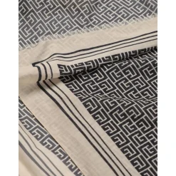 Kinderen Geometrische Print Sjaal Crème