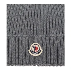 Kinderen Grijze Hoed met Logo Applicatie