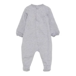 Kinderen Grijze Jurk met Teddybeerprint