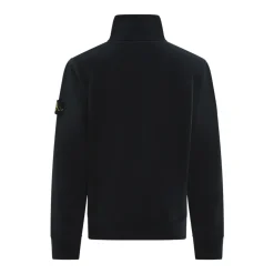 Kinderen Half Zip Sweater Blauw