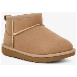 Kinderen Klassieke Ultra Mini Beige Laarzen