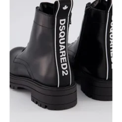 Kinderen Logo Enkellaars Vetersluiting