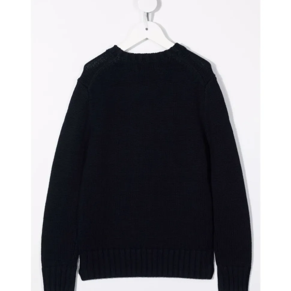 Kinderen Navy Blue USA Flag Sweater