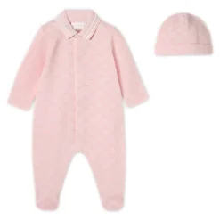 Kinderen Roze Jumpsuit met Polokraag