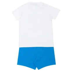 Kinderen Wit T-shirt en Shorts Set