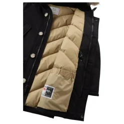 Kinderen Zwarte Donsjas met Kasjmier