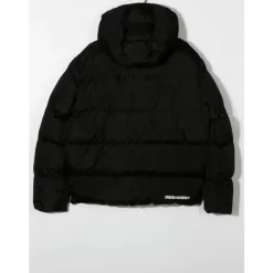 Kinderen Zwarte Jassen Nylon Polyester Katoen