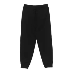 Kinderen Zwarte Katoenen Sportbroek