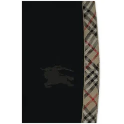 Kinderen Zwarte Katoenen Broek Elastische Taille