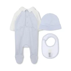 Kinderondergoedset Blauw Wit Licht