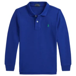 Klassiek Azuurblauw Poloshirt