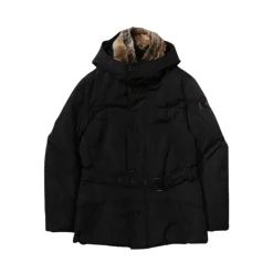 Klassieke Gewatteerde Jas met Nepbont