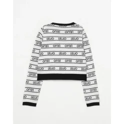 Klassieke Zwarte Gebreide Trui