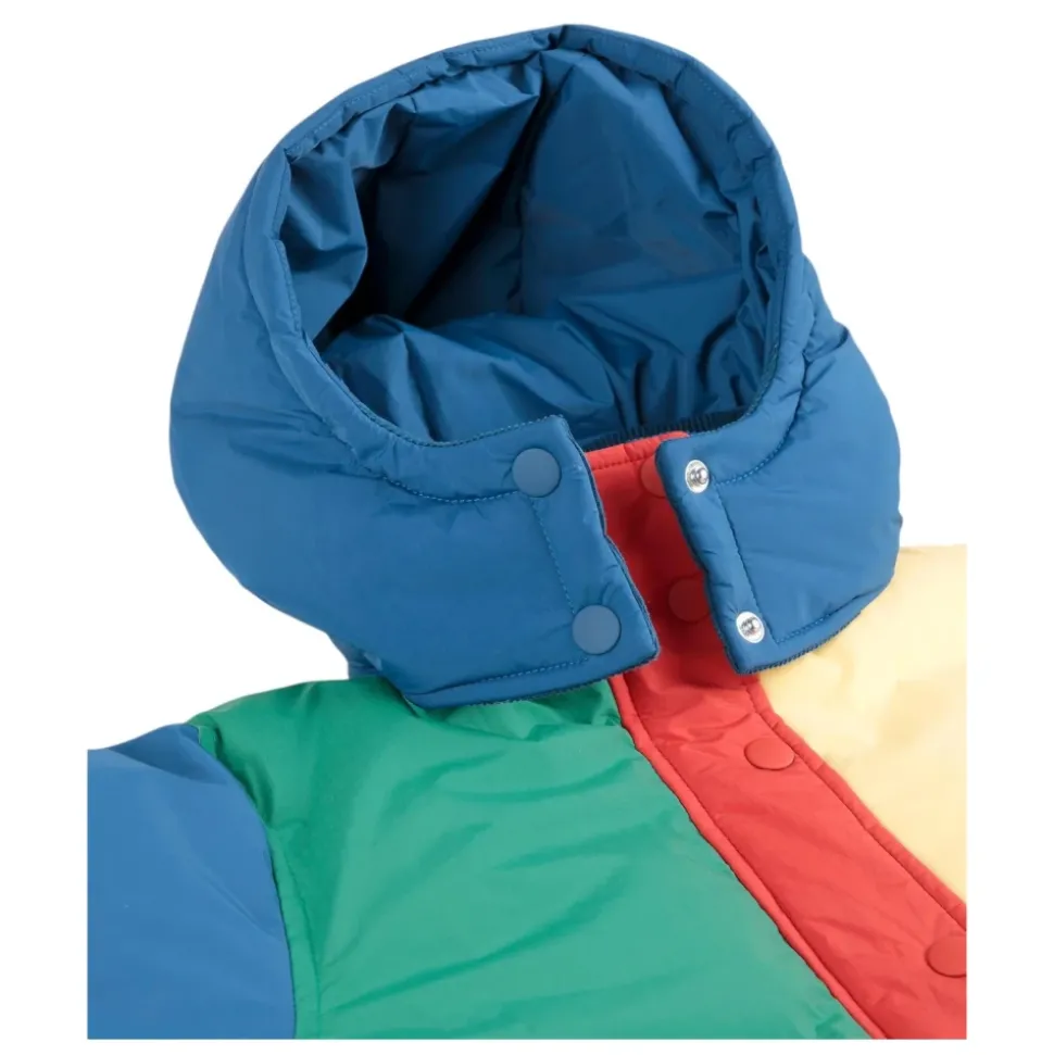 Kleur Blok Anorak Jas