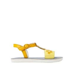 Kleurrijke Leren Kinderen Platte Sandalen